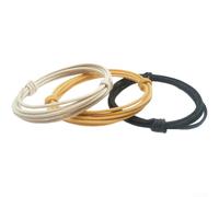 Electric Guitar Wire 1.5m Oiled Wax Copper Conductor for Pickups - Flexible Stranded Hook Up Acoustic Transducer Wiring Kit(B)