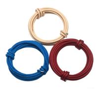 Electric Guitar Wire 1.5m Oiled Wax Copper Conductor for Pickups - Flexible Stranded Hook Up Acoustic Transducer Wiring Kit(A)