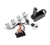 Electric Guitar Wire Loaded Control Plate Prewired Guitar Wiring Harness Control Plate Guitar Loaded Control Plate