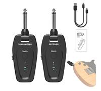 Electric Guitar Wireless Transmitter,Plug And Play Transmitter Receiver For Electric Guitar | Rechargeable Wireless System For Guitar, Wireless Bass Guitar System, Guitar Wireless System For Women Men