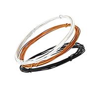Electric Guitar Wiring Harness Kits 10ft 3 Color (30 Feet Total) Cloth-covered Pre-tinned Stranded Pushback 22awg Wire Guitar Wiring Kits Harnesses Guitar Wiring Harness