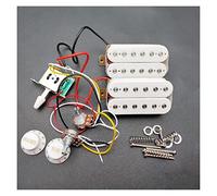 Electric Guitar Wiring Harness Kits Electric Guitar Humbucker Pickups With 3-way Converter 500K Potentiometer 1T1V Wiring Harness Prewired Guitar Wiring Harness (Color : 01)