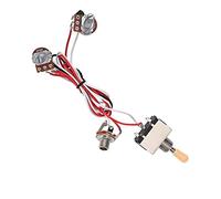Electric Guitar Wiring Harness Kits Guitar Wiring Harness 3-Way Toggle Converter 1V1T 500K Electric Guitar 2 Humbuckers Guitar Wiring Harness