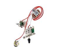 Electric Guitar Wiring Harness Kits Guitar Wiring Harness Set Prewired 500K 1T1V 3-Way Push-Pull Converter Wiring Harness Guitar Wiring Harness