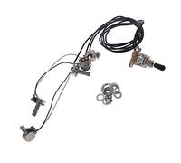 Electric Guitar Wiring Harness Kits New Electric Guitar Parts Wiring Harness 2V1T 500K Pots Tone 3 Way Toggle Converter Kit Guitar Wiring Harness