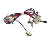 Electric Guitar Wiring Harness Set Pre-wired Replacement 3 Shift 2 Volume 2 Tone Electric Guitar Accessory