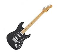 Electric Guitar with 15W Amp and Pack of Accessories LA Select by Gear4music, Black