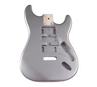 Electric Guitar With Silver Body Glossy Guitar Body Assembly And DIY Electric Guitar Modification Instrument Accessories