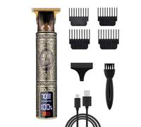 Electric Hair Clipper, Cordless Hair Trimmer, Hairs Clipper, LED Digital Display Clipper, Charging Hairs Shaver, Barber Clippers, Electric Clipper, Shaver, Cordless Trimmer 110V-240V for Ha