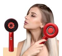 Electric Hair Growth Massager Comb with Red Light, Cordless Red Light Hair Massager,EMS, 72 Round Teeth, Hair Oil Serum Applicator, Scalp Massage Comb Electric Scalp Massaging Brush