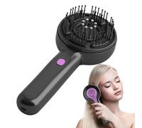 Electric Hair Massager | Portable Scalp Massaging Brush 3 Modes - Vibration Head Care Liquid Applicator For Women Deep Cleansing