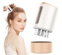Electric Hair Oil Applicator, 2 in 1 Scalp Massager and Oil Applicator, Red Light Hair Oiling Applicator, Head Massager Scalp for Hair Growth, Oil Applicator Brush for Hair Treatment Growth