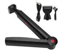 Electric Hair Trimmer - Back Shaving Tool, USB Rechargeable Cutter | Portable Grooming Removal Device, Complete Body Cleaning Equipment for Men Women Adu
