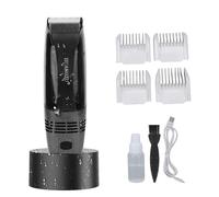 Electric Hair Trimmer, USB Charging Automatic Hair Clipper with Guide Comb and Cleaning Brush, Cordless Barber Clipper for Hair Cutting and Grooming