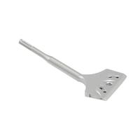Electric Hammer 20° Curved Chisel, S80 Angled Bent Tile Chisel for Grooving Tasks Cement Wall Treatment Vinyl Flooring Removal