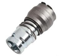 Electric Hammer Conversion Adapter, Metal Round/Square Handle for Drill Bits, Wall and Brick Drilling Tool for Power Drill Use(Square)