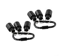 Electric Hammer Drill Bit Holder 2Set with SDS Shank Screwdriver Bits Extension Bar and Keychain Tool for Easy Bit Management and Storage