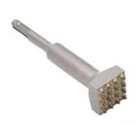 Electric Hammer Drill Bit, Round Chisel, 45Cr Steel Round Handle 16-tooth 1-piece Hammer, Head Flower Hammer For The Polishing And Leveling Of Concrete
