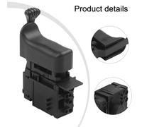 Electric Hammer Drill Speed Control Switch for DP4011, HP2051F, HP2050F, HP2051, HP2051X4, HP2050 - Metal and Plastic Construction, 15 x 10 x 5 cm