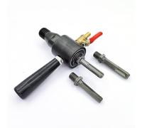 Electric Hammer Water Inject Converter Adjustable Drill Adapter Connecting Rod for Square Handle Hex Shank Water Injection Hammer Drill Accessories(C)