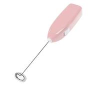 Electric Hand Blender, Convenient, Durable, Portable, Small Compact Cordless Electric Hand Blender for Coffee (Pink)