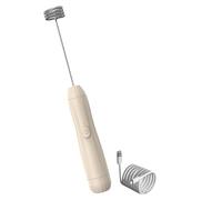 Electric Hand Blenders Eggs Beater Small Drink Coffe Mixer Milk Frother Eggs Whisk for Mixing Cream and Flour Electric Milk Frother for Coffee Handheld Rechargeable Drink Mixer