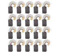 Electric Hand Drill Carbon Brush 20Pcs High Strength Copper Angle Grinder Carbon Brush Replacement Set for Power Tools and Appliances