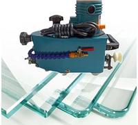 Electric Hand-Held Glass Edge Polishing Machine with Diamond Wheels for Beveling and Polishing, 800W Power and 8000r/Min Speed