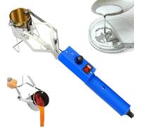 Electric Hand-Held Melting Pot, Melting Pot with 150-450°C Adjustable Temperature & 500g/1500g/3000g Capacity Crucible for Fishing Weights, DIY Pendants(Blue,3000g)
