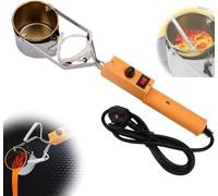 Electric Hand-held Tin Melting Furnace with Adjustable Temperature - High Volume Melting for Lead Casting and DIY Projects