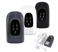 Electric Hand Massager with Heat and Compression, 3 Heat Settings + 3 Massage Modes + 5 Intensity Levels, Smart Timing for Arthritis,Pain Relief and Carpal Tunnel Syndrome Gray