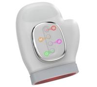 Electric Hand Massager with Heat & Compression | Split Finger Design for Arthritis & Carpal Tunnel Pain Relief | 5 Intensity Levels, 3 Heat Settings & Auto Timer | Rechargeable