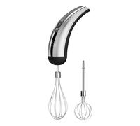 Electric Hand Mixer - 5 Speed Steel Whisker, Compact Blending Device | Variable Power Whip Frother for Home Kitchen Cooking Baking Cake Dough Cream Batter Drink Protein Shake Mixes Fast Easy