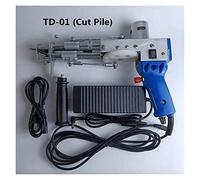 Electric Hand Rug Tufting Machines Making Tools Carpet Weaving Gun (Can Do Both Cut Pile and Loop),Powerful Performance(TD-01(Cut Pile))