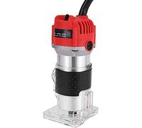 Electric Hand Trimmer, 800W Wood Furniture Processing Crafting Hand Trimming Laminator, DIY Carving Machine Woodworking Power Tool Set, 1/4" Wood Laminator Router