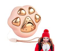Electric Hand Warmer - Paw-Shaped with Lanyard | USB Hand Warmer Pocket Heater | for School Dorm Camping Travel Women Girls Girlfriend Mother Boys