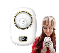 Electric Hand Warmer - Rechargeable Pocket Hand Warmer, 10000 mAh High Capacity Hand Warmer, Adjustable Heat Levels | Compact Portable Heating Device for Travel, Activities