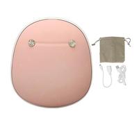 Electric Hand Warmer Rechargeable USB Portable Mini Cute Lasting Heating 6 8 Hours 50 55 Degrees Bluetooth Connection Hand Warmer for Winter Outdoor Activities (Pink)