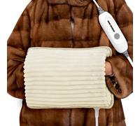 Electric Hand Warmer Soft Flannel Heated Gloves Hand Warmer Bag Heating Pad for Hands Pain Relief Finger Arthritis for Women Men Elderly Christmas Gifts