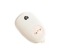 Electric Hand Warmer - USB Rechargeable Pocket Heater with 3 Settings, Portable Fast Heating Hand Warmer with Safety Protection and Long Battery Life Compact Design