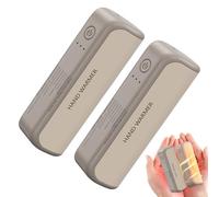 Electric Hand Warmers Rechargeable,3 Modes Adjustable Portable - 1 Pair Lasting Outdoor Hand Warmer,for Travel Hiking Cold-Weather Sports Outdoor Commute Camping Daily Fishing
