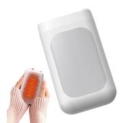 Electric Hand Warmers Rechargeable - 6000mAh 3 Level Adjustable Temperature Portable Heated Hand Warmer - Electric Warming Device for Working Studying Travel Cold Weather Outdoor Enthusiasts Skiing