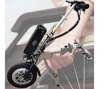 Electric Handcycle Wheelchair Attachment Pull Device Conversion Kit,500w with Shock Absorber,48v 17ah Lithium Battery,Endurance 90km