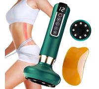 Electric Handheld Cellulite Massager with 12 Suction Modes, Cellulite Remover Tool for Legs, Belly, Thighs, Arms, Butt- Birthday, Christmas, Mothers Day, Valentines Day Gifts for Her Women（Green)
