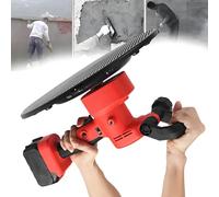 Electric Handheld Concrete Trowel, 1680W Wall Mortar Smoothing and Polishing Machine with Brushless Lithium Battery for Construction and Renovation