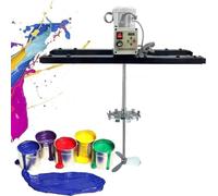 Electric Handheld Mixer for Paint, Grout, Plaster - Powerful Mud Mixer for Smooth Consistency, Ideal for IBC Tanks and Open Barrels, Versatile Mixing Tool