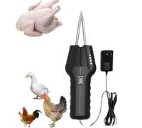 Electric Handheld Poultry Feather Plucker, Ideal for Chicken, Duck, Goose, Turkey - Quick Plug-in Poultry Feather Removal Machine