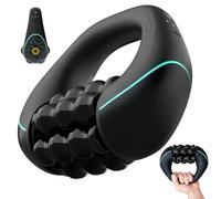Electric Handheld Roller Massager, Portable Cordless Muscle Roller with 3 Adjustable Speeds, Built-in 1800mAh Rechargeable Battery, USB Charging for Body Tension Relief, Fitness Recovery and Wellness