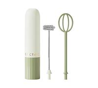 Electric Handheld Stirrer, Lightweight Handheld Mixer, 12x3.5cm, Milk Frother, Electric Milk Whisk, Quiet Yet Efficient Mixing, for Coffee Latte Cappuccino Eggs