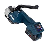 Electric Handheld Welding Strapping Machine - Portable Packing Tool for 13-16mm PP/PET Belt, Hot Melt, Chargeable Design, Efficient Strapping for 400 Pieces